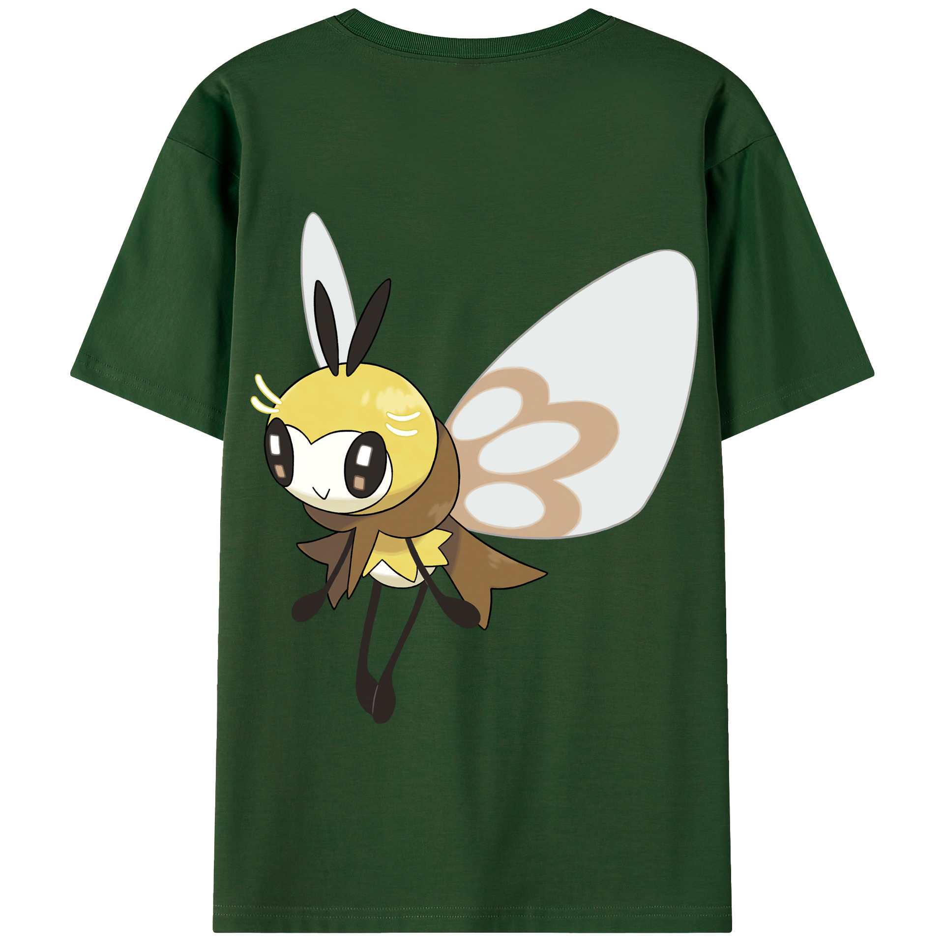 （画像用） ポケットモンスター Pokémon 綿100％半袖Tシャツ（背面プリント）